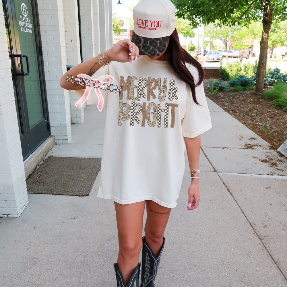 Merry & Bright- Shirt/ Sweatshirt