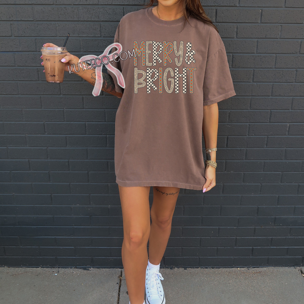 Merry & Bright- Shirt/ Sweatshirt
