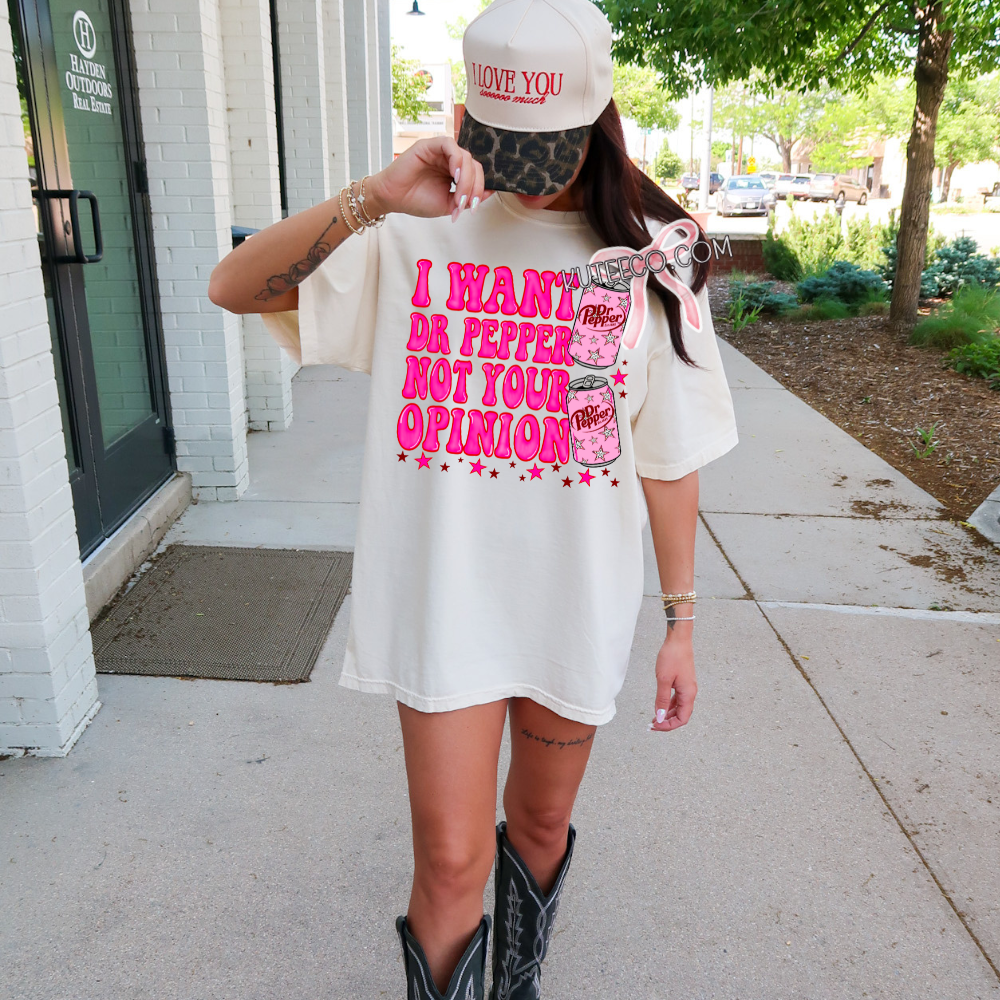 I want Dr.Pepper - Shirt/ Sweatshirt