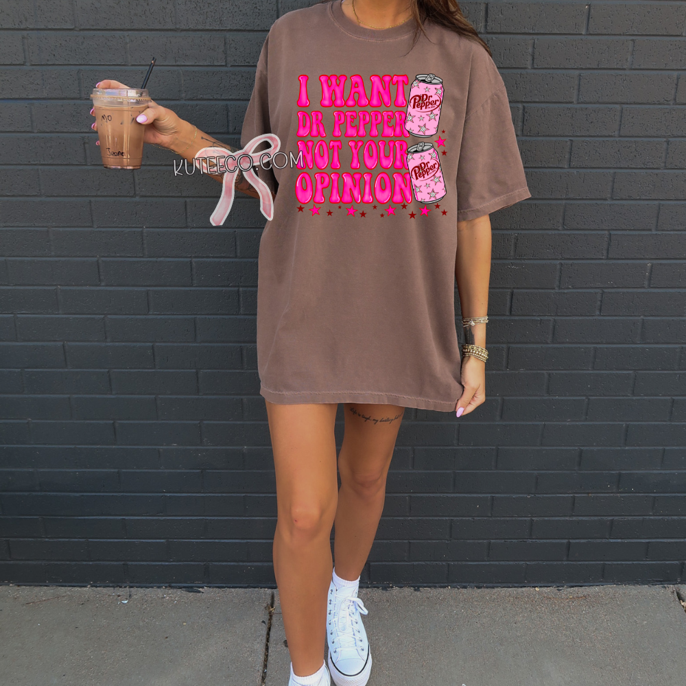 I want Dr.Pepper - Shirt/ Sweatshirt