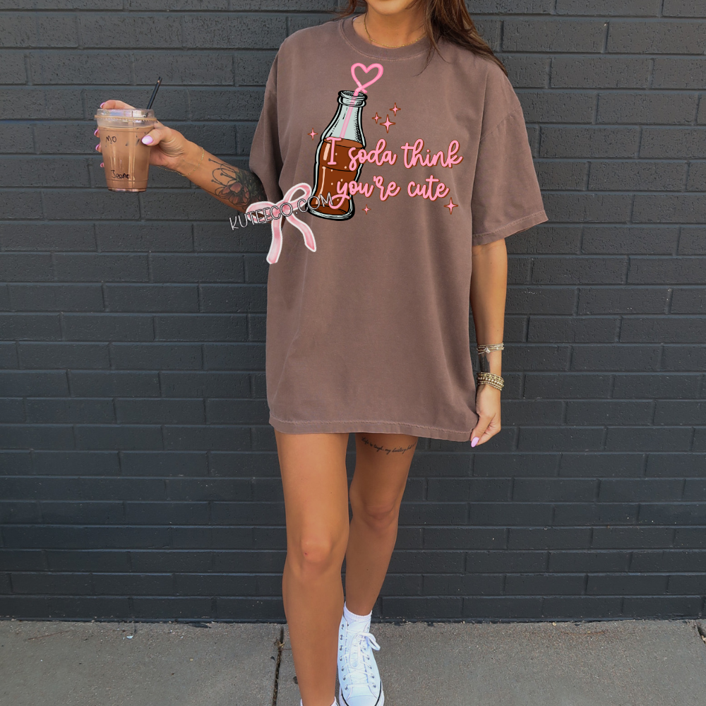 I soda think ur cute - Shirt/ Sweatshirt