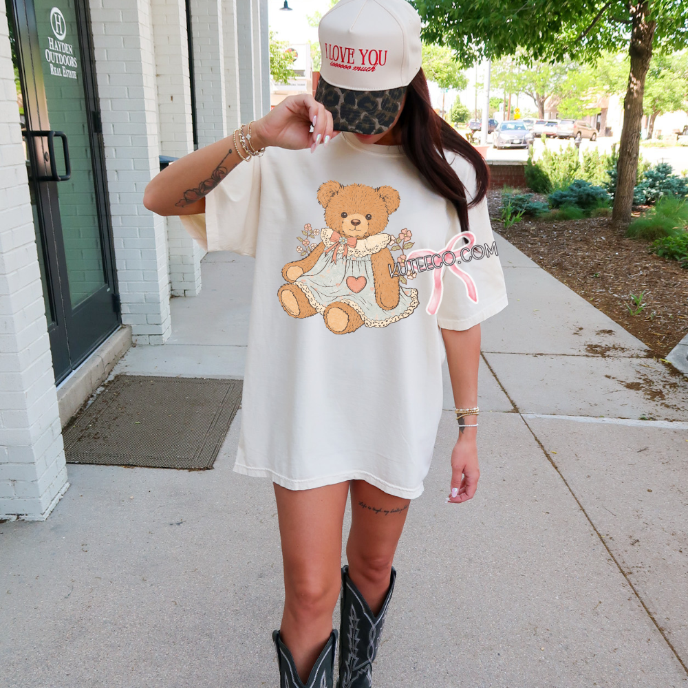 Floral Bear - Shirt/ Sweatshirt