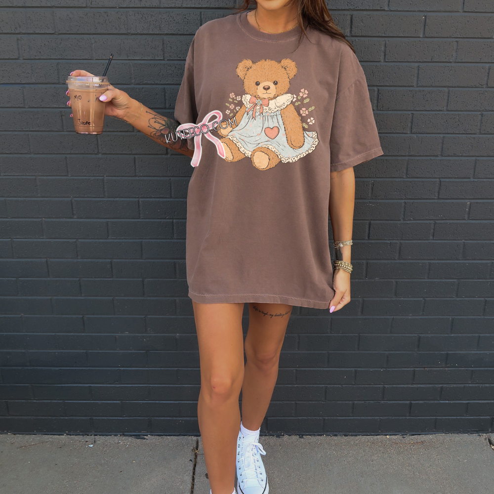 Floral Bear - Shirt/ Sweatshirt