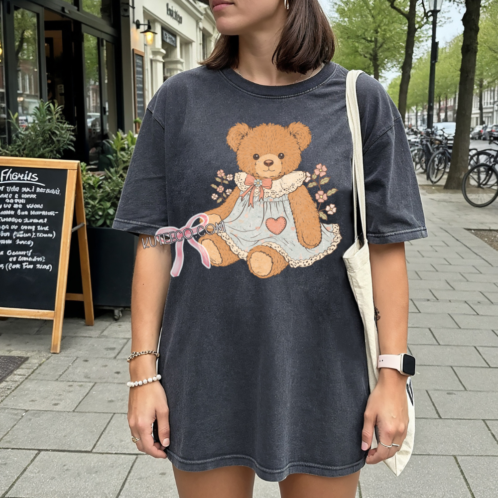 Floral Bear - Shirt/ Sweatshirt