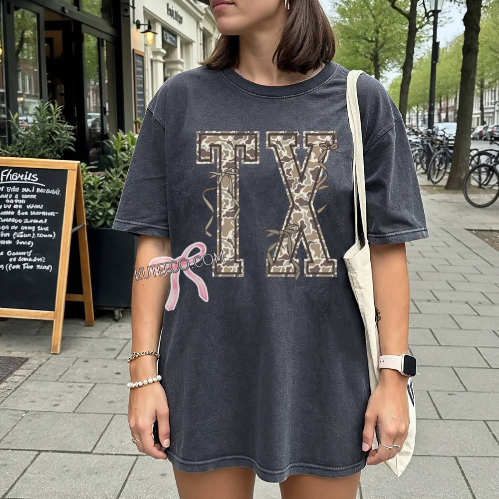 TX camo bow's - Shirt/ Sweatshirt