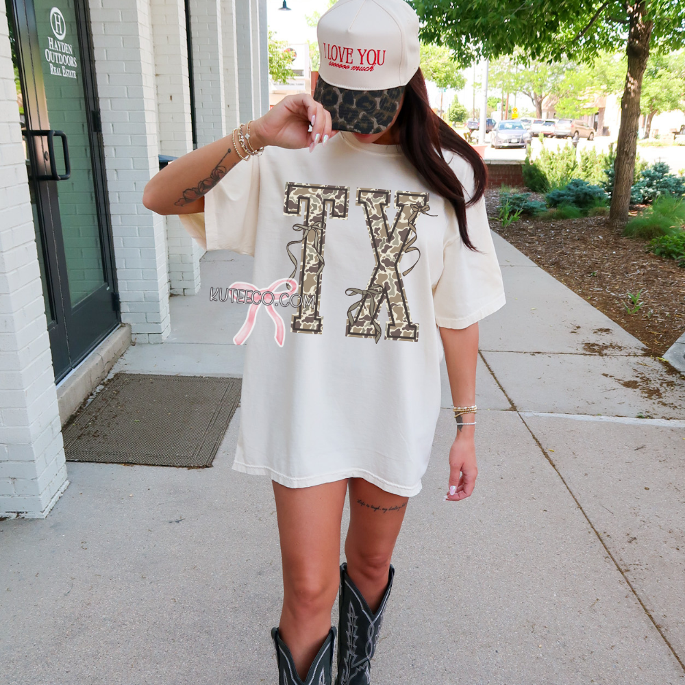TX camo bow's - Shirt/ Sweatshirt