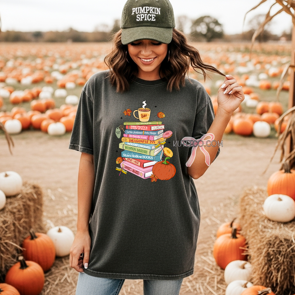 Stars Hollow Books T- Shirt