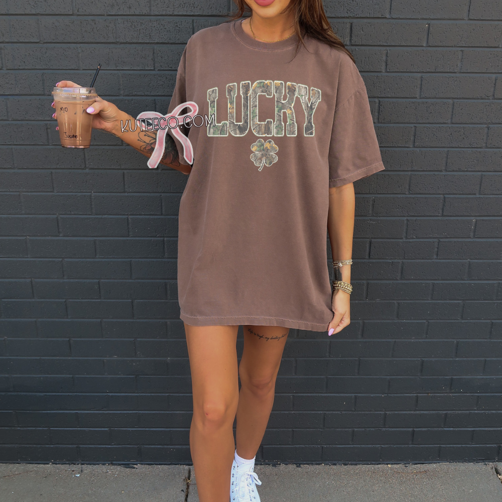 Comfort Colors Lucky Camo - Tee/Sweatshirt