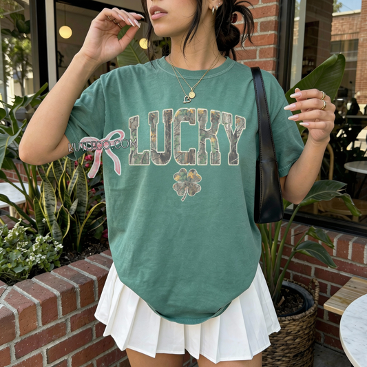 Comfort Colors Lucky Camo - Tee/Sweatshirt