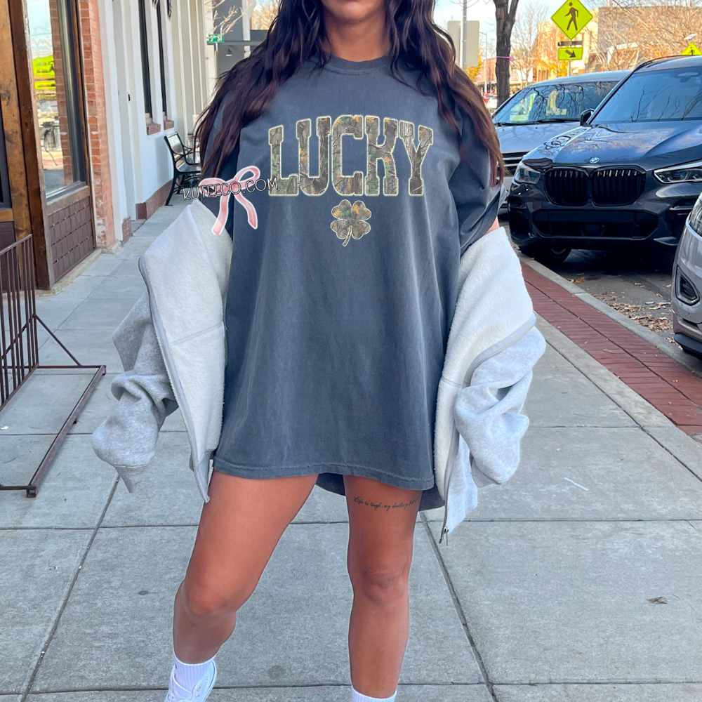 Comfort Colors Lucky Camo - Tee/Sweatshirt