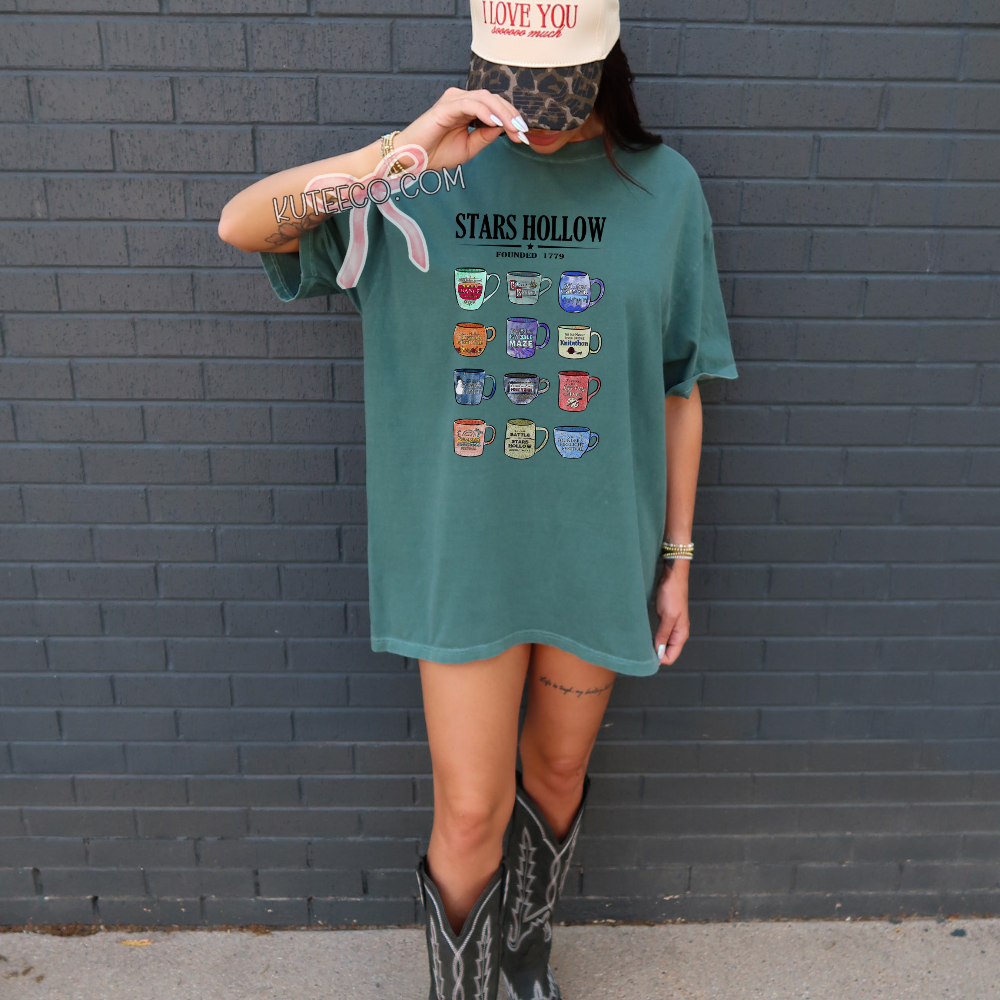 Stars Hollow Coffee Mugs T- Shirt