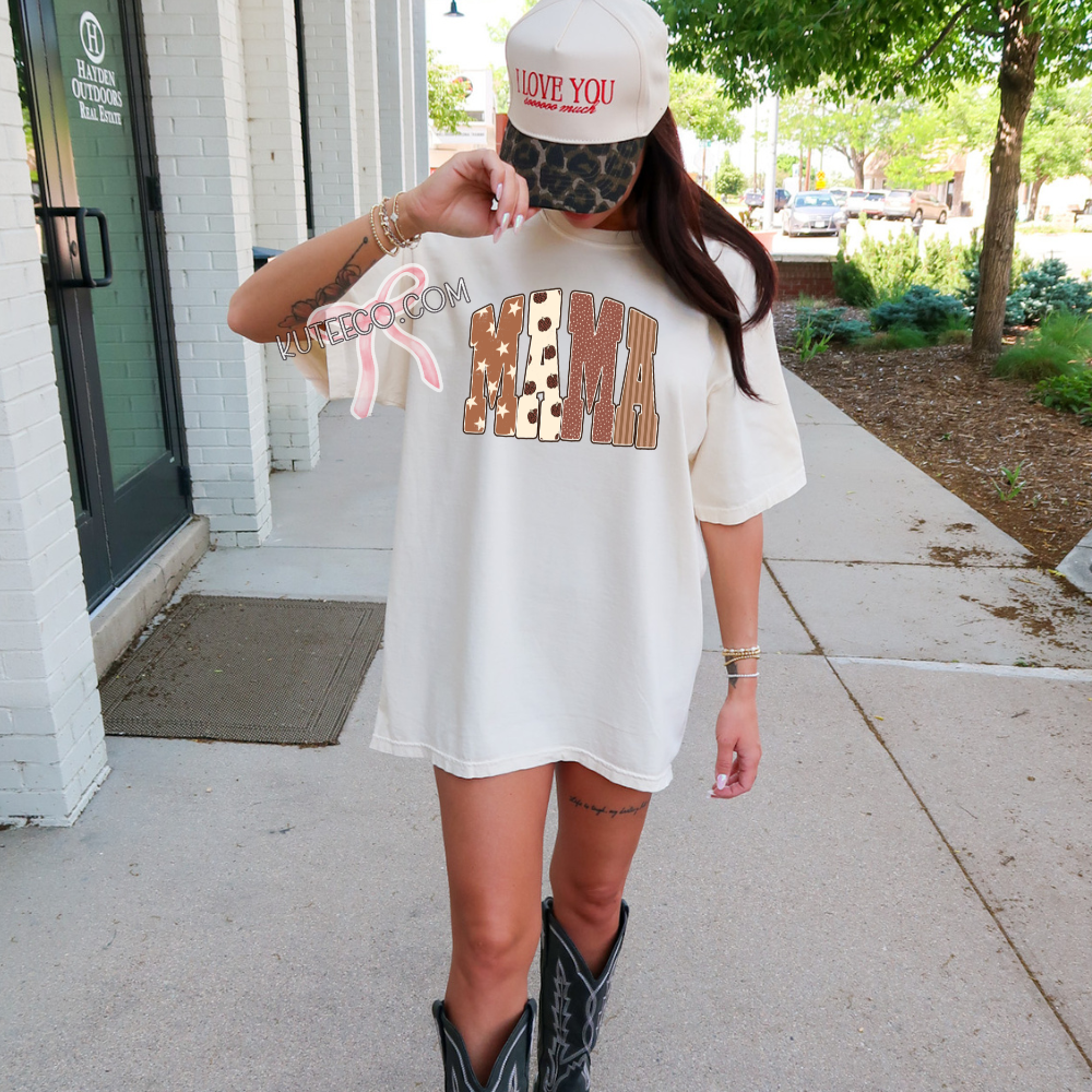 Brown Pumpkin MAMA T- Shirt