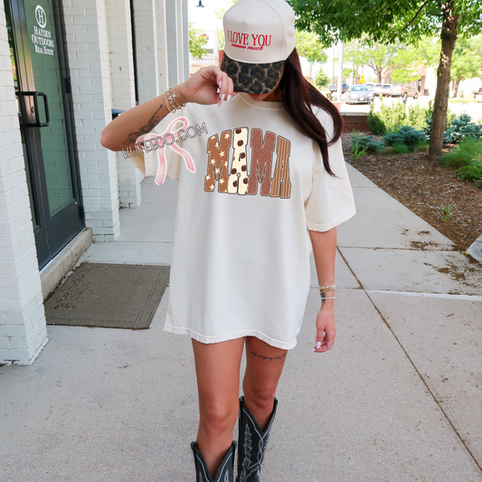 Brown Pumpkin MAMA T- Shirt