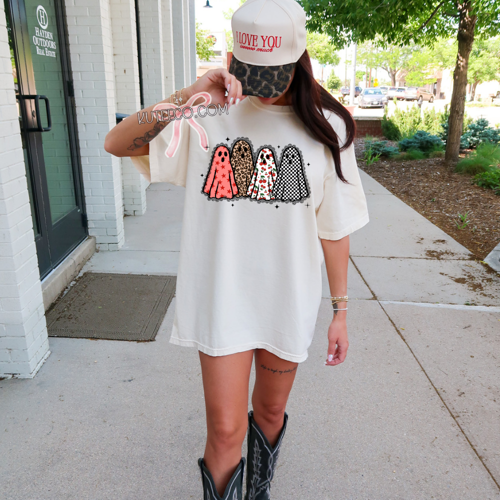 Lace Ghouls-T- Shirt