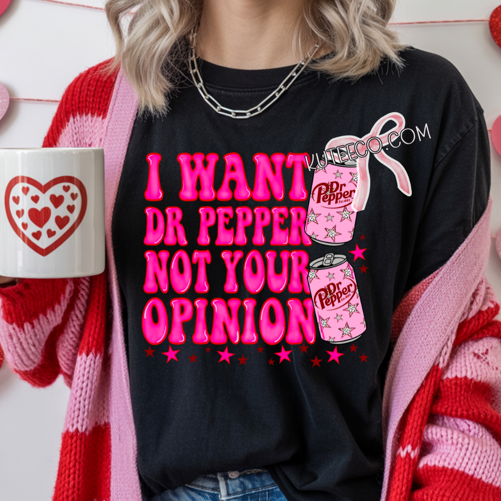 I want Dr.Pepper - Shirt/ Sweatshirt