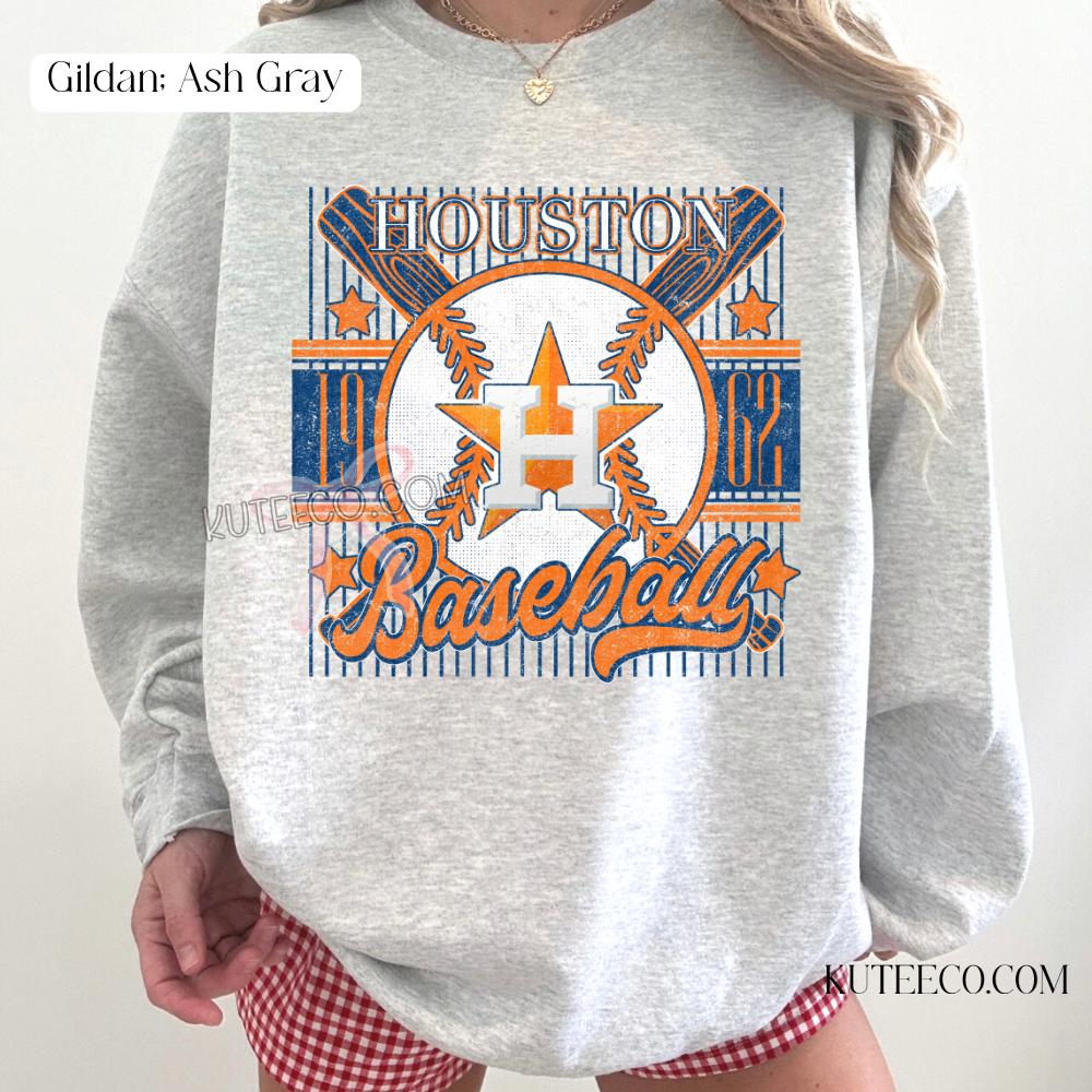 HTX Baseball - Comfort colors Shirt/ Sweatshirt