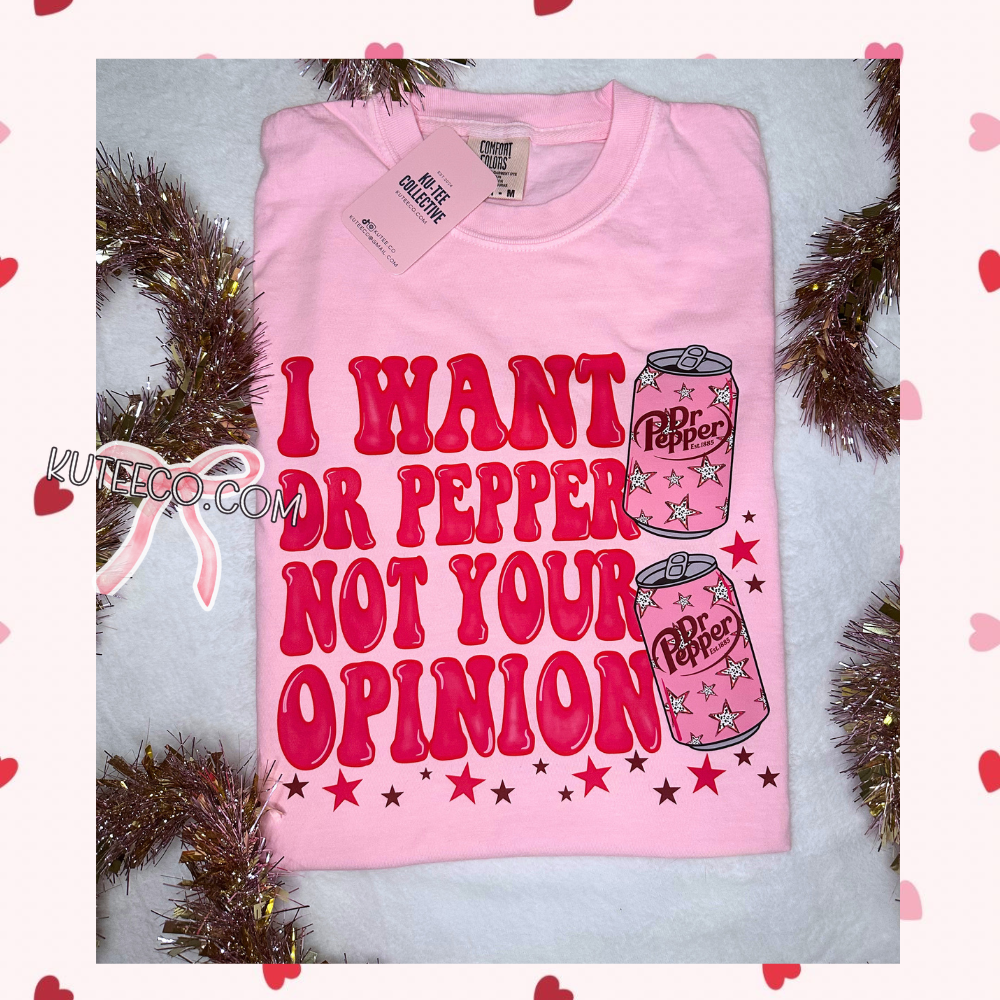 I want Dr.Pepper - Shirt/ Sweatshirt
