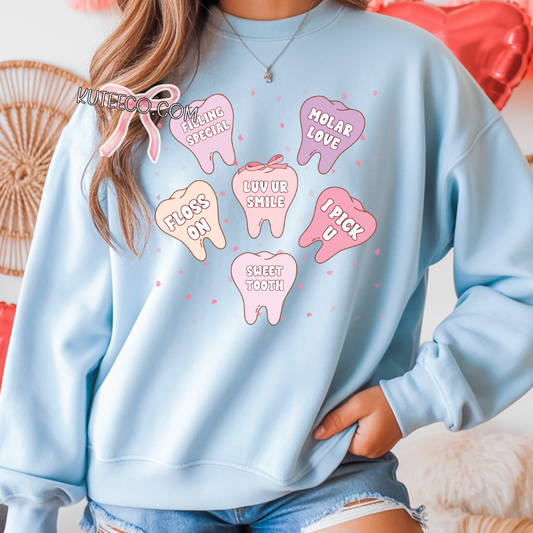 Dental Hearts Valentine- Shirt/ Sweatshirt