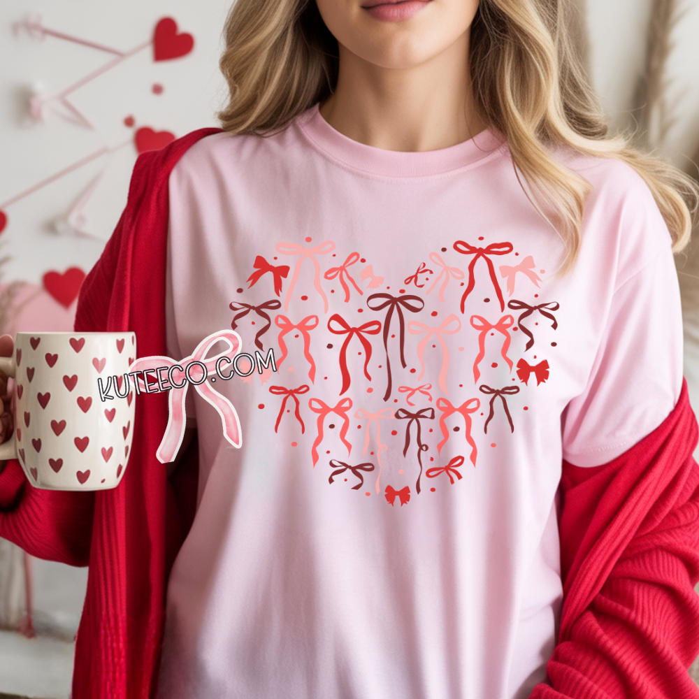 Heart's & Bows - Shirt/ Sweatshirt