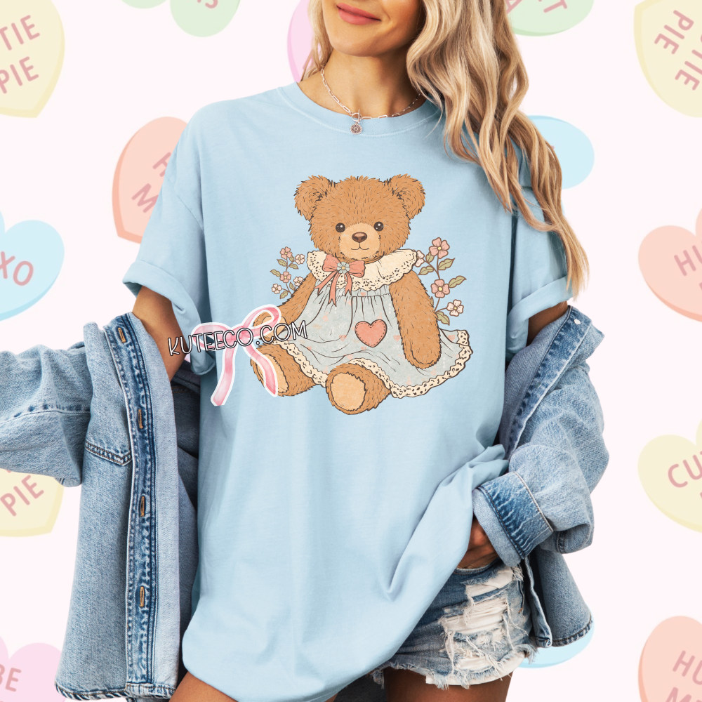 Floral Bear - Shirt/ Sweatshirt