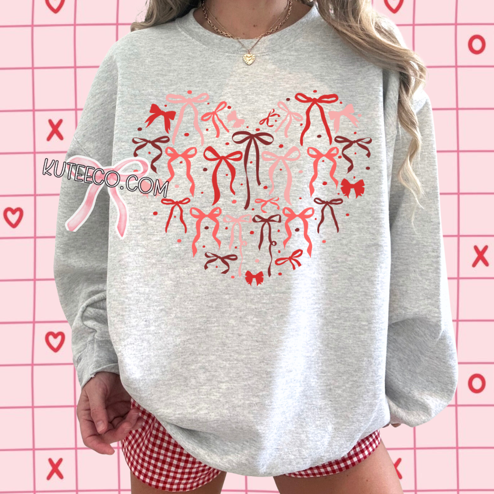 Heart's & Bows - Shirt/ Sweatshirt