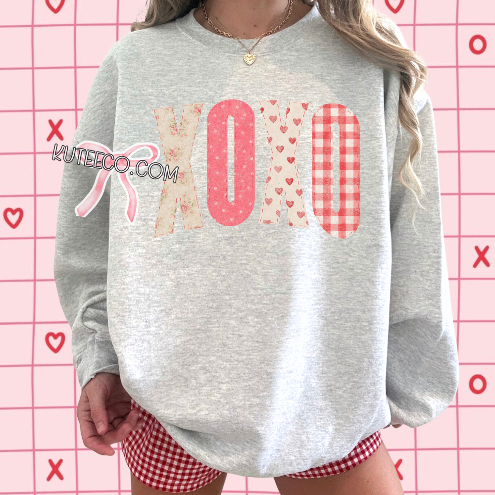 Stitched XOXO - Shirt/ Sweatshirt